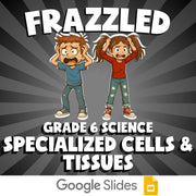 Specialized Cells & Tissues FRAZZLED Science Game - No Prep Grade 6 Review