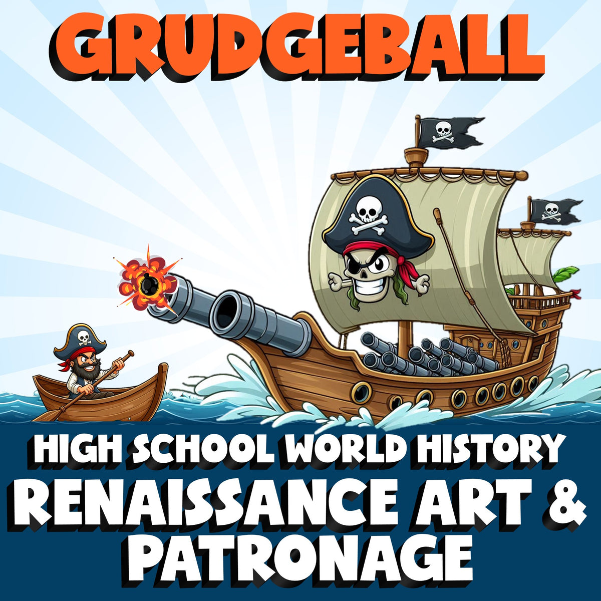 Renaissance Art & Patronage GRUDGEBALL Game - No Prep World History Review