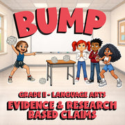 Evidence & Research Based Claims BUMP ELA Game - No Prep Grade 11 Review