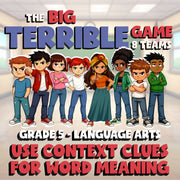 Use Context Clues for Word Meaning BIG TERRIBLE GAME - Grade 5 ELA Review