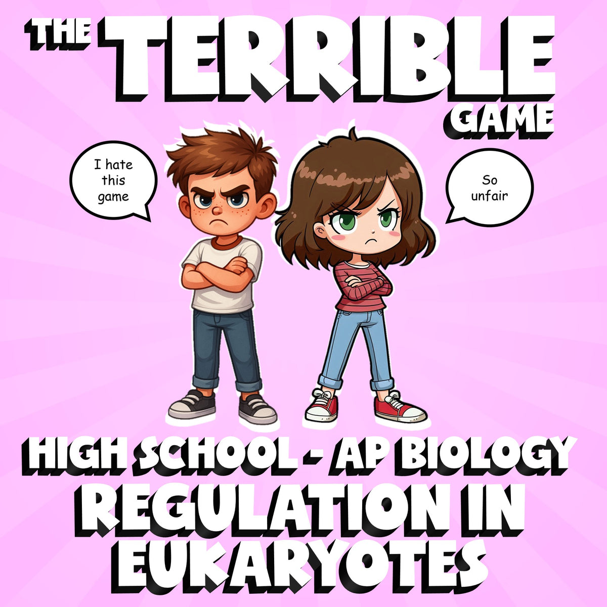 Regulation in Eukaryotes THE TERRIBLE GAME - No Prep AP Biology Science Review
