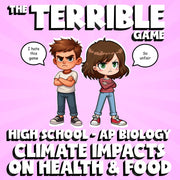 Climate Impacts on Health & Food THE TERRIBLE GAME - AP Biology Science Review