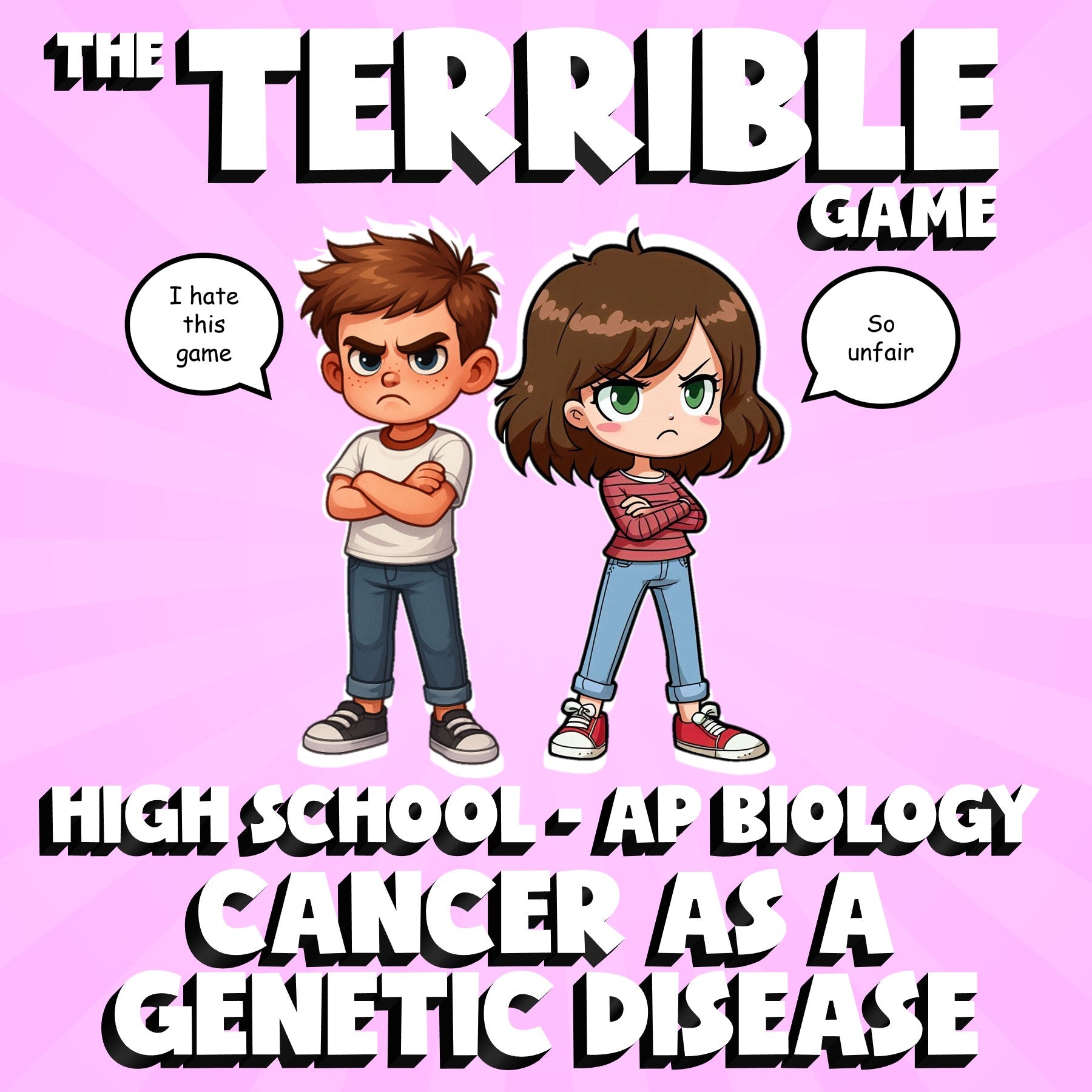 Cancer as a Genetic Disease THE TERRIBLE GAME - AP Biology Science Review