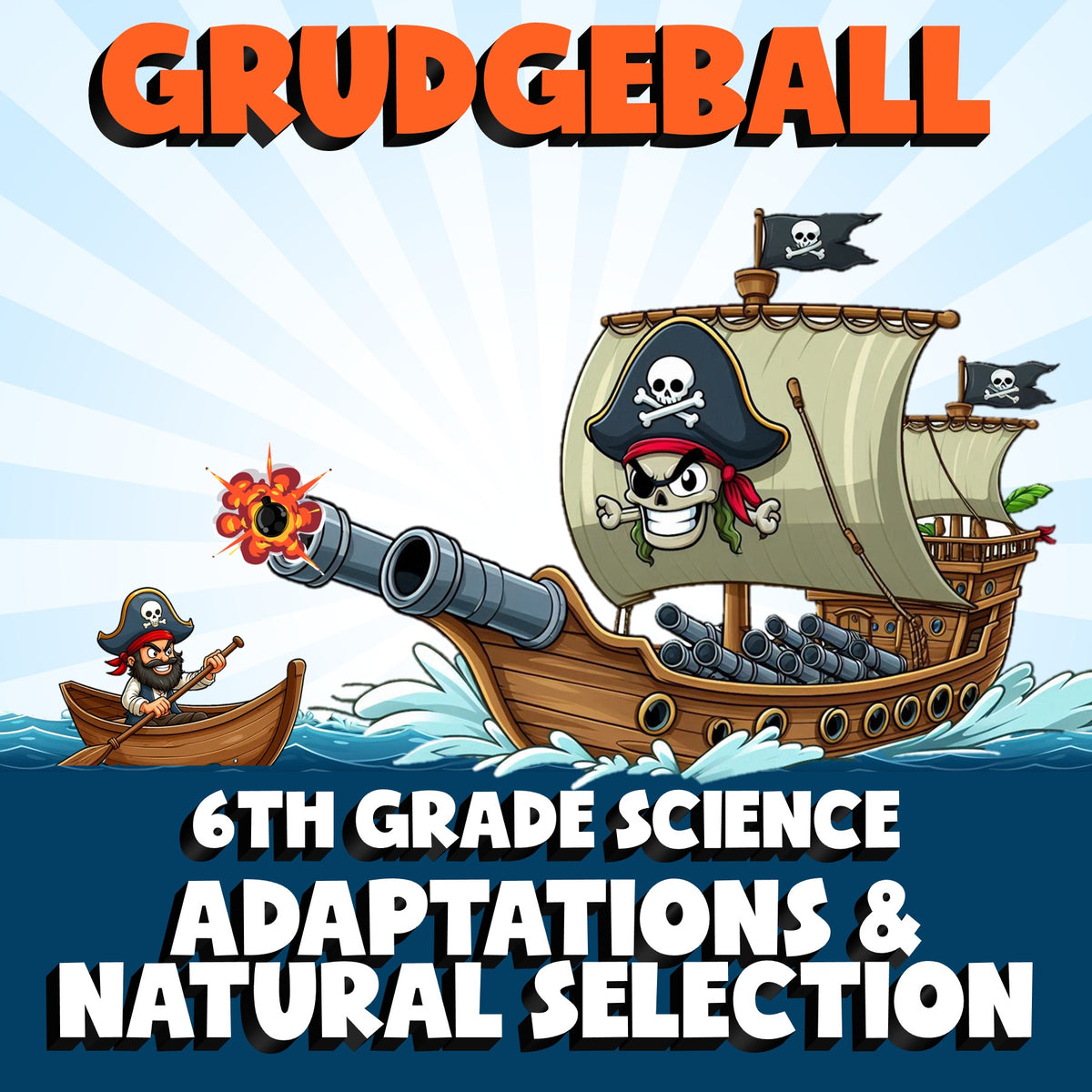 Adaptations & Natural Selection GRUDGEBALL Science Game - No Prep Grade 6 Review