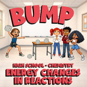 Energy Changes in Reactions BUMP Science Game - No Prep Chemistry Review