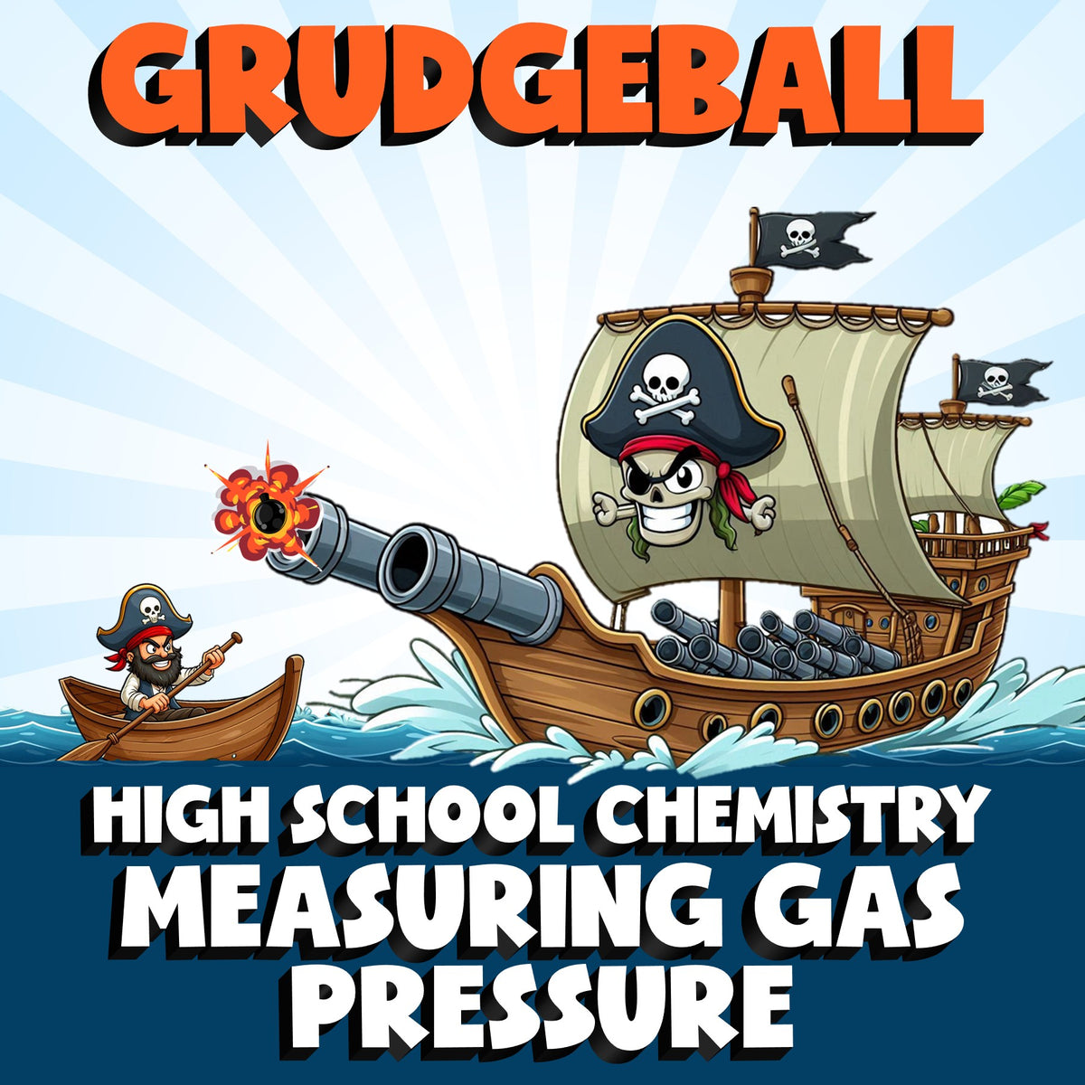 Measuring Gas Pressure GRUDGEBALL Science Game - No Prep Chemistry Review