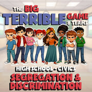 Segregation & Discrimination BIG TERRIBLE GAME - No Prep Civics Review Activity