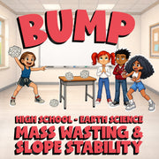Mass Wasting & Slope Stability BUMP Game - No Prep Earth Science Review Activity