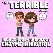 Enzyme Inhibition THE TERRIBLE GAME - No Prep AP Biology Science Review Activity