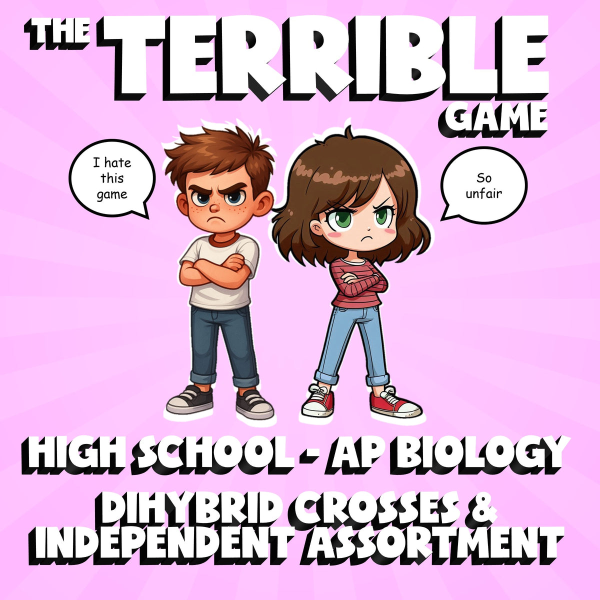 Dihybrid Crosses & Independent Assortment THE TERRIBLE GAME - AP Biology Review
