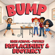 Displacement & Buoyancy BUMP Science Game - No Prep Physics Review Activity
