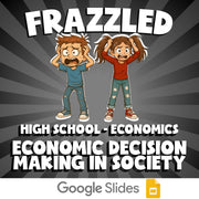 Economic Decision Making in Society FRAZZLED Economics Game - No Prep Review