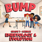 Embryology & Evolution BUMP Science Game - No Prep Grade 7 Review Activity