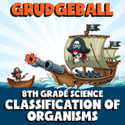 Classification of Organisms GRUDGEBALL Science Game - No Prep Grade 8 Review