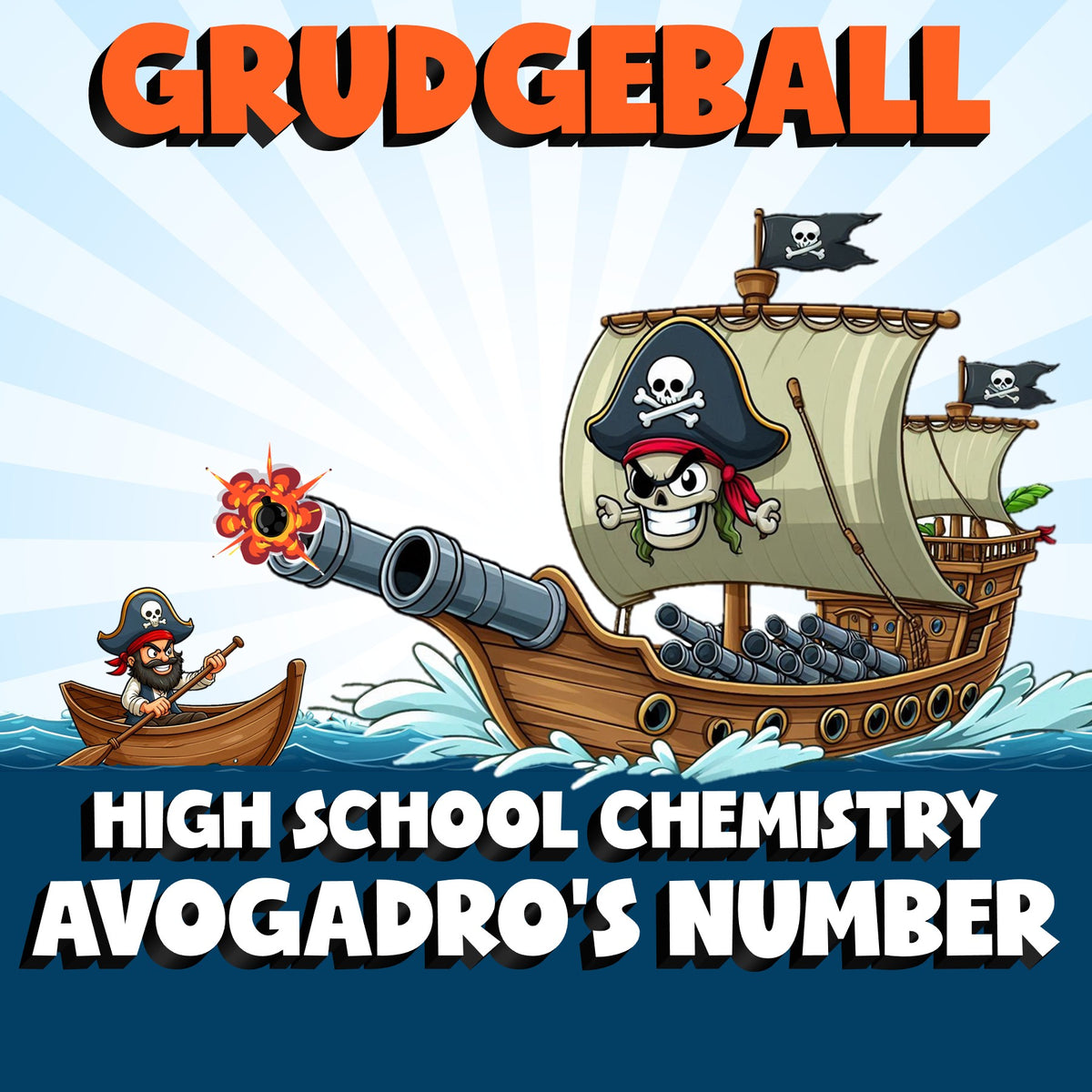 Avogadro’s Number GRUDGEBALL Science Game - No Prep Chemistry Review Activity