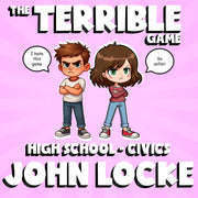 John Locke THE TERRIBLE GAME - No Prep Civics Review Activity