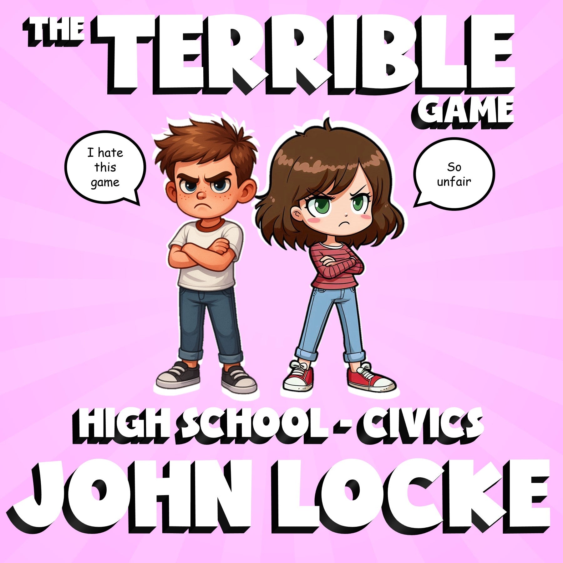 John Locke THE TERRIBLE GAME - No Prep Civics Review Activity