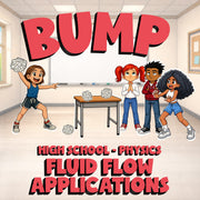 Fluid Flow Applications BUMP Science Game - No Prep Physics Review Activity
