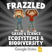 Ecosystems & Biodiversity FRAZZLED Science Game - No Prep Grade 6 Review
