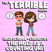 The Mole as a Counting Unit THE TERRIBLE GAME - No Prep Chemistry Science Review