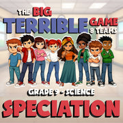 Speciation BIG TERRIBLE GAME - No Prep Grade 9 Science Review Activity