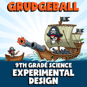 Experimental Design GRUDGEBALL Science Game - No Prep Grade 9 Review Activity