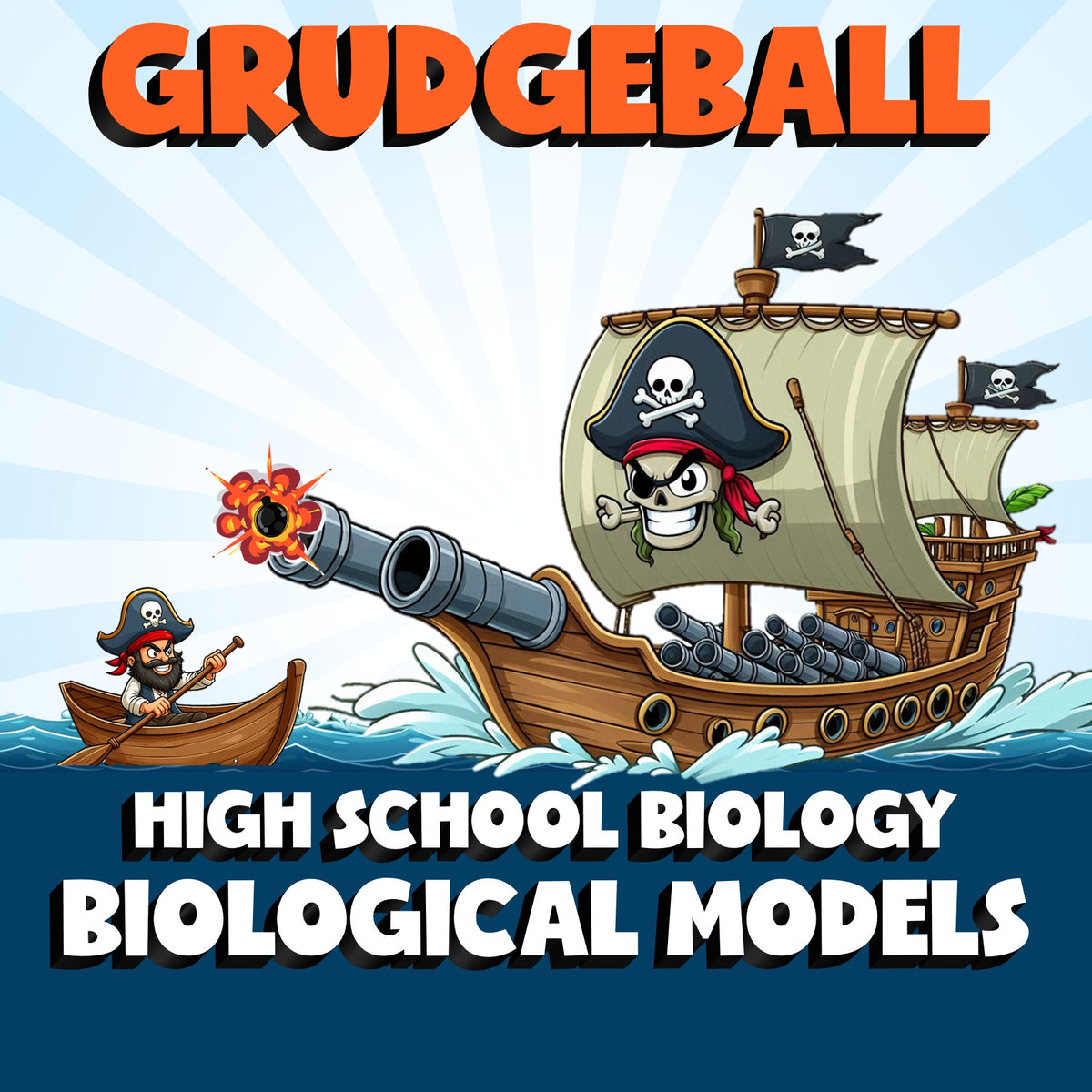 Biological Models GRUDGEBALL Science Game - No Prep Biology Review Activity
