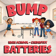 Batteries BUMP Science Game - No Prep Chemistry Review Activity
