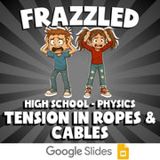 Tension in Ropes & Cables FRAZZLED Science Game - No Prep Physics Review
