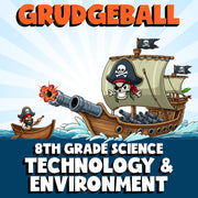 Technology & Environment GRUDGEBALL Science Game - No Prep Grade 8 Review