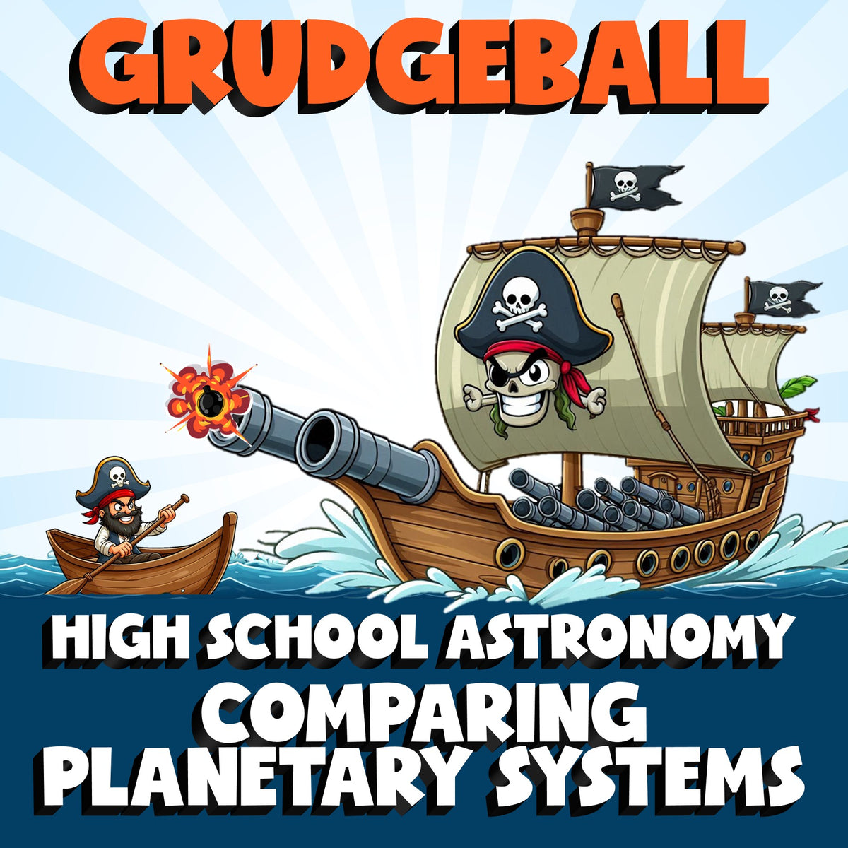 Comparing Planetary Systems GRUDGEBALL Science Game - No Prep Astronomy Review