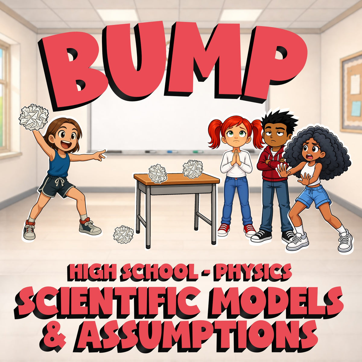Scientific Models & Assumptions BUMP Science Game - No Prep Physics Review
