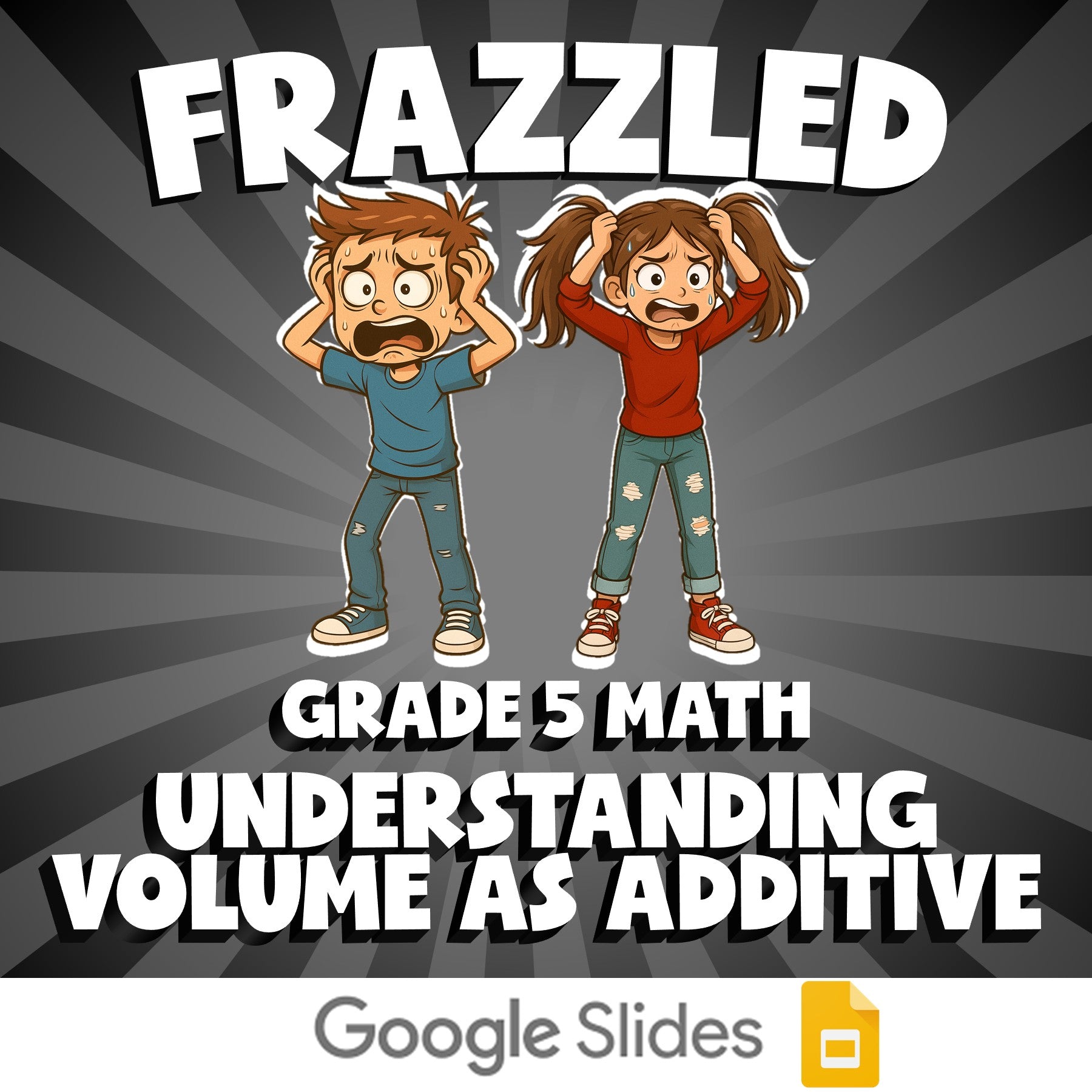 Understanding Volume as Additive FRAZZLED Math Game - No Prep Grade 5 Review