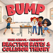 Reaction Rates & Collision Theory BUMP Science Game - No Prep Chemistry Review