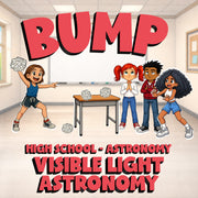Visible Light Astronomy BUMP Science Game - No Prep Astronomy Review Activity