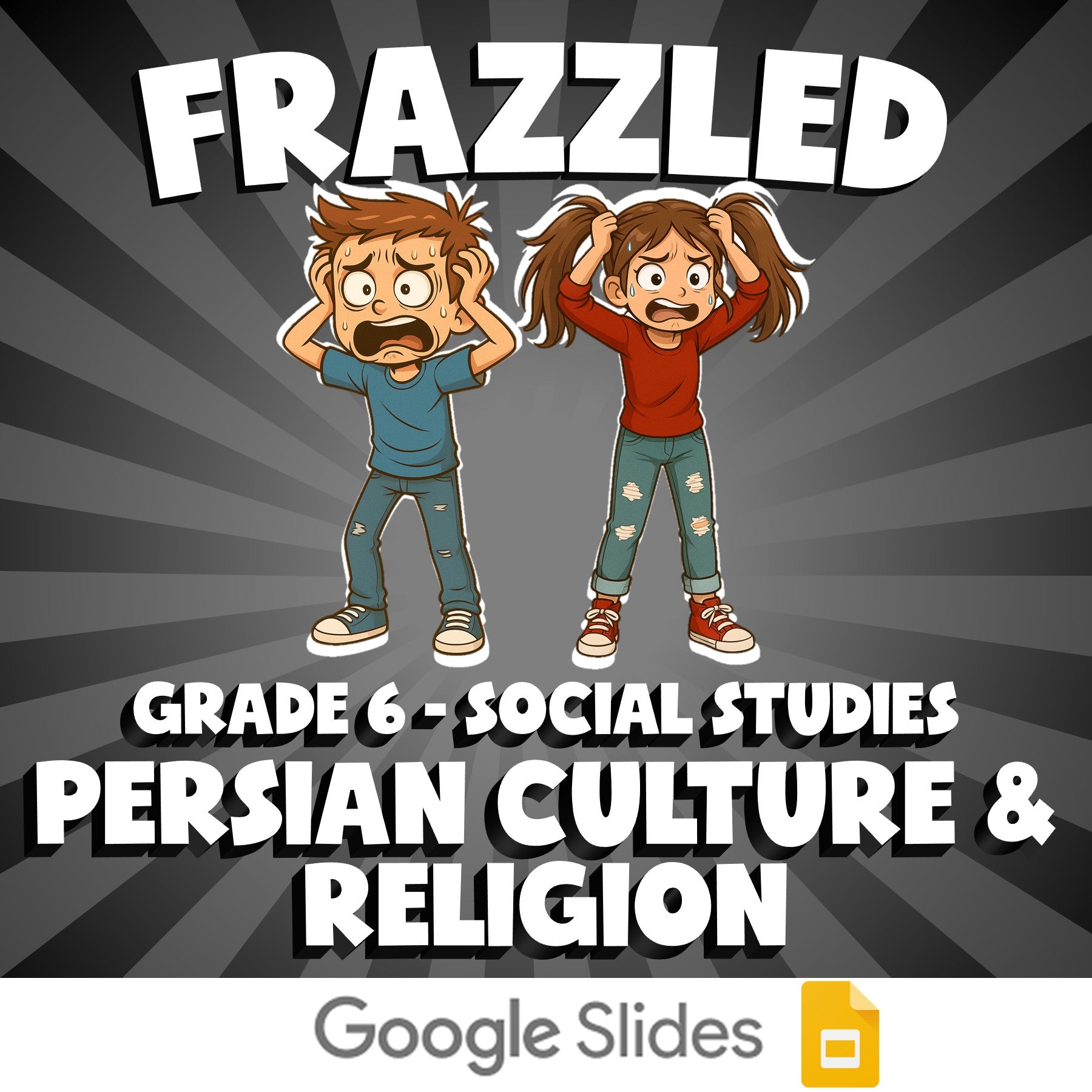Persian Culture & Religion FRAZZLED Socials Game - No Prep Grade 6 Review
