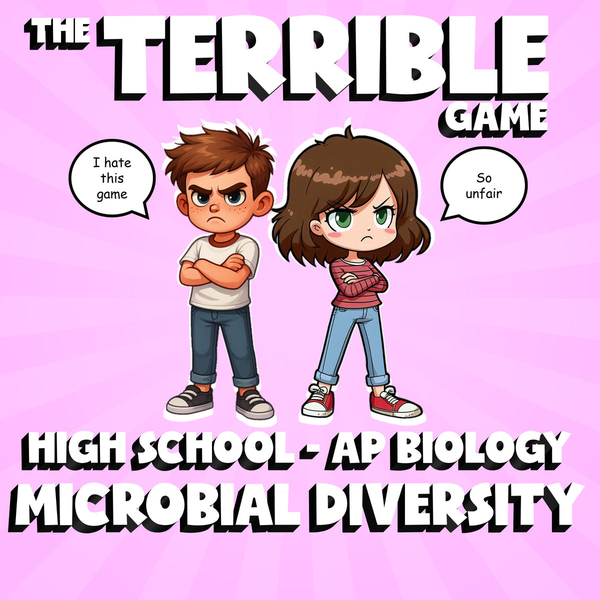 Microbial Diversity THE TERRIBLE GAME - No Prep AP Biology Science Review
