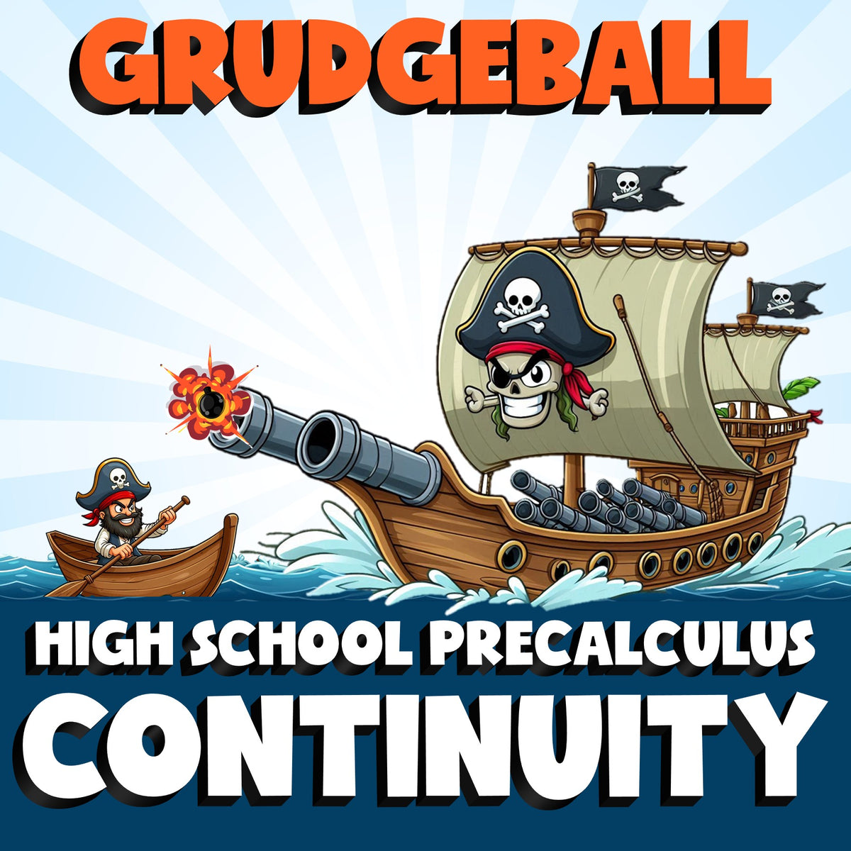 Continuity GRUDGEBALL Math Game - No Prep PreCalculus Review Activity
