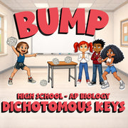 Dichotomous Keys BUMP Science Game - No Prep AP Biology Review Activity