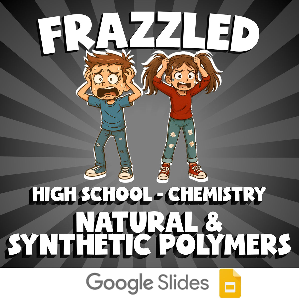 Natural & Synthetic Polymers FRAZZLED Science Game - No Prep Chemistry Review