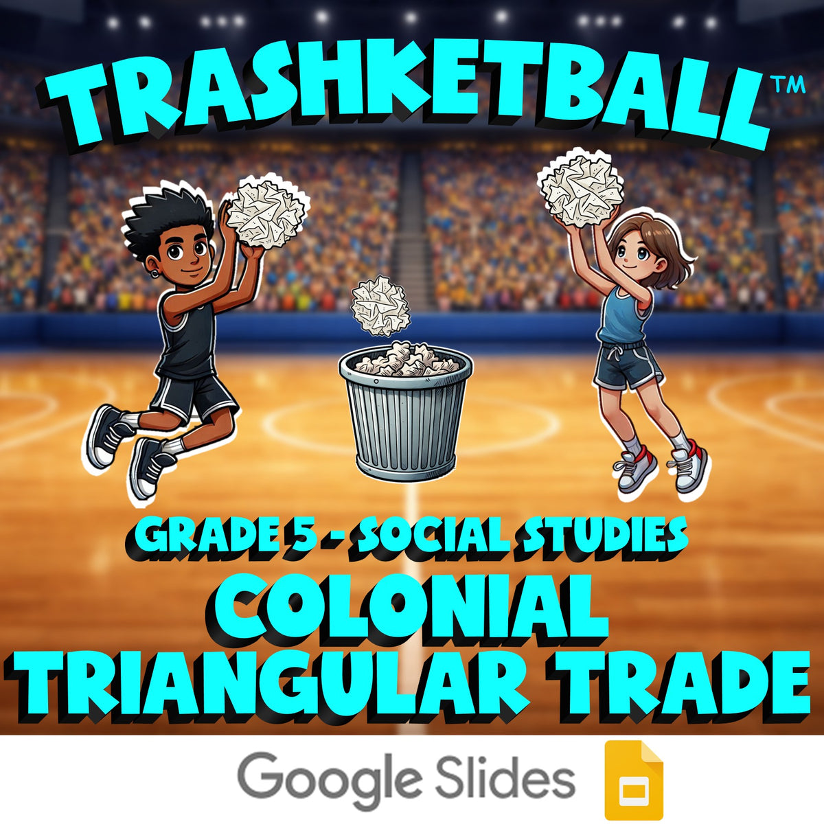 Colonial Triangular Trade TRASHKETBALL Socials Game - No Prep Grade 5 Review