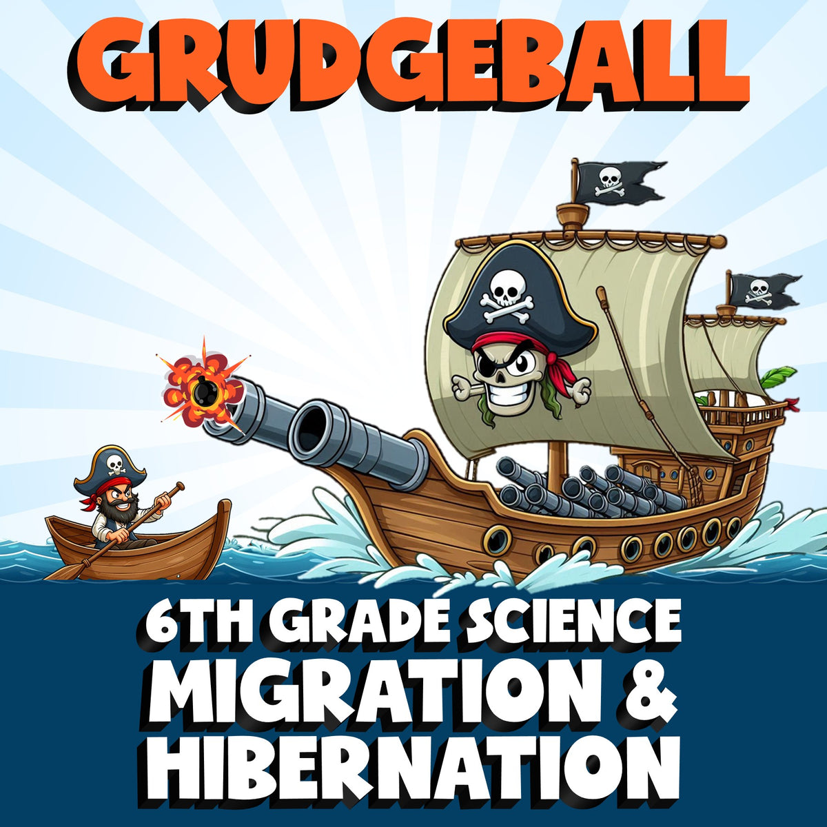 Migration & Hibernation GRUDGEBALL Science Game - No Prep Grade 6 Review