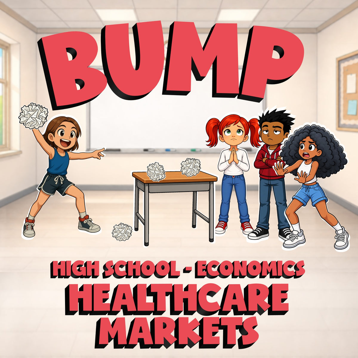 Healthcare Markets BUMP Economics Game - No Prep Review Activity
