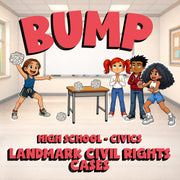 Landmark Civil Rights Cases BUMP Civics Game - No Prep Review Activity