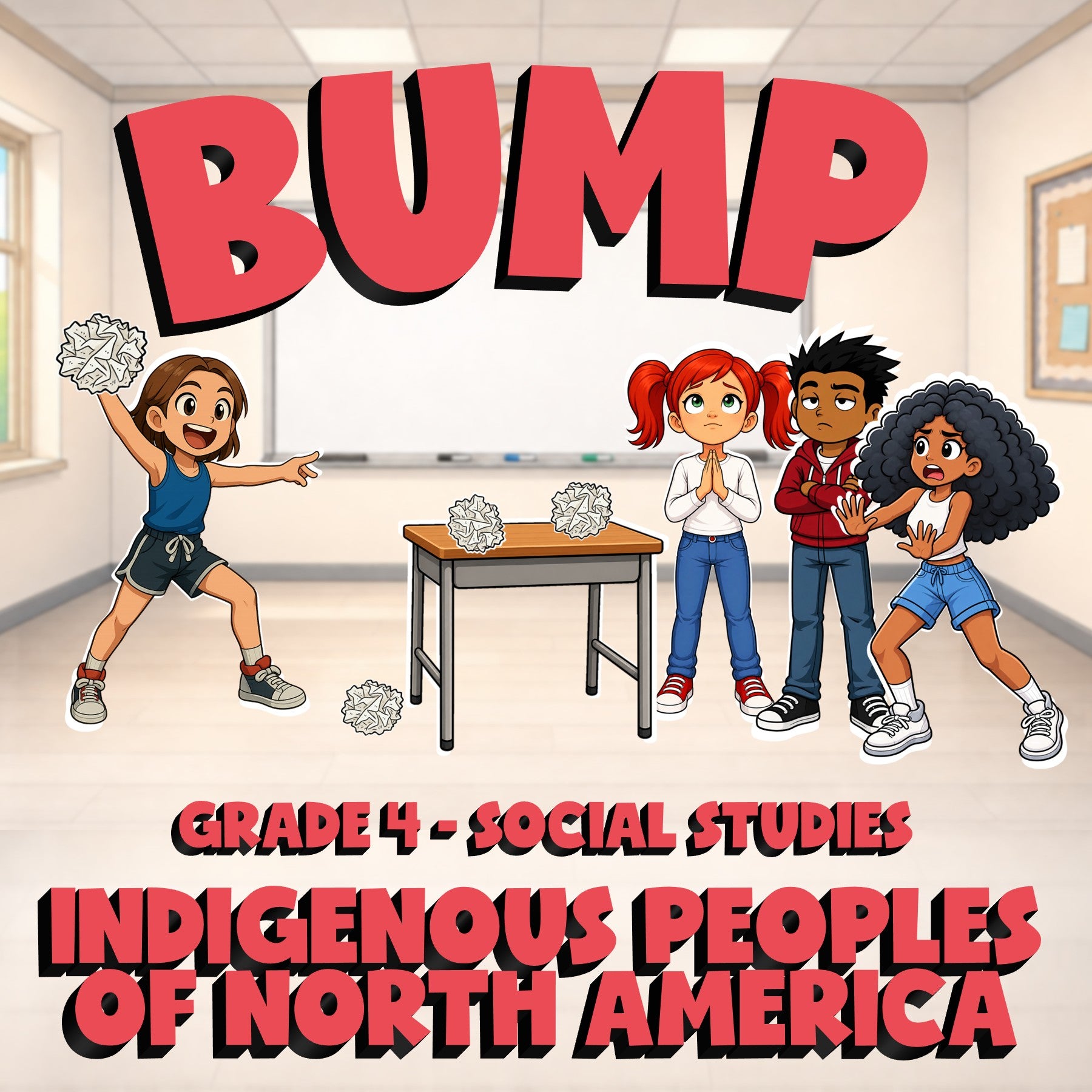 Indigenous Peoples of North America BUMP Socials Game - No Prep Grade 4 Review