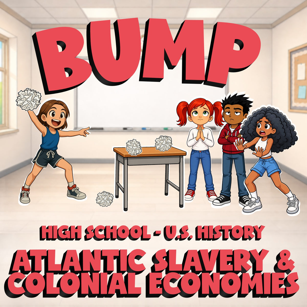 Atlantic Slavery & Colonial Economies BUMP U.S. History Game - No Prep Review