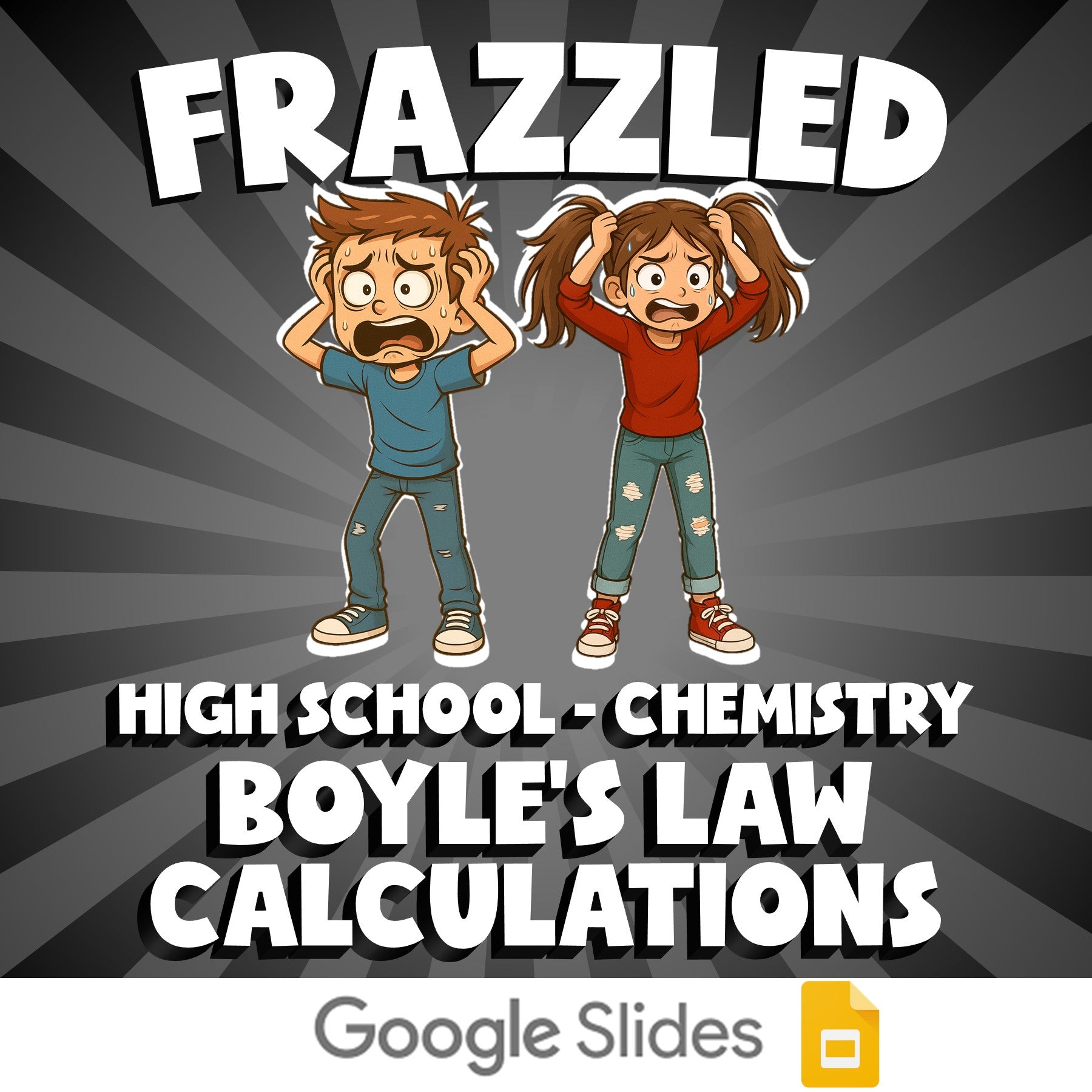 Boyle’s Law Calculations FRAZZLED Science Game - No Prep Chemistry Review