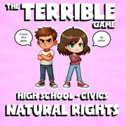 Natural Rights THE TERRIBLE GAME - No Prep Civics Review Activity