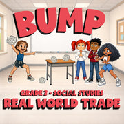 Real World Trade BUMP Socials Game - No Prep Grade 3 Review Activity