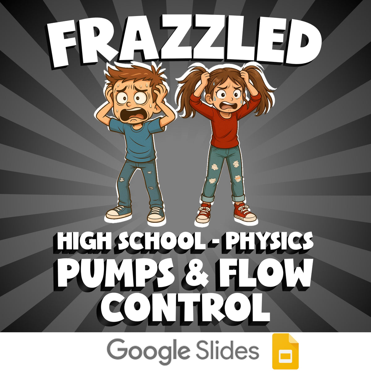 Pumps & Flow Control FRAZZLED Science Game - No Prep Physics Review Activity